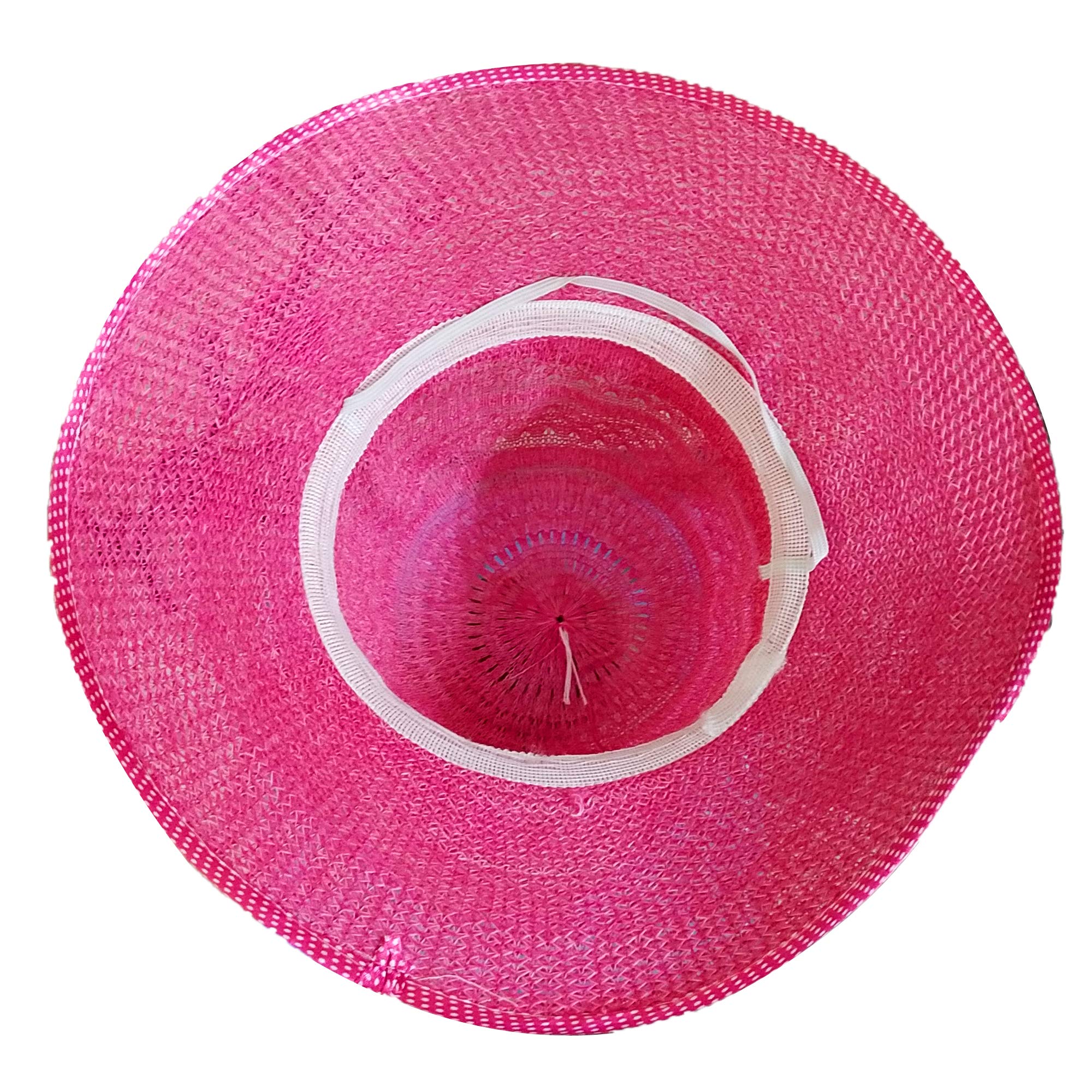V3E Girls Fedora Hats for Beach Sun Protection Hat for Women and Girls Peach 1