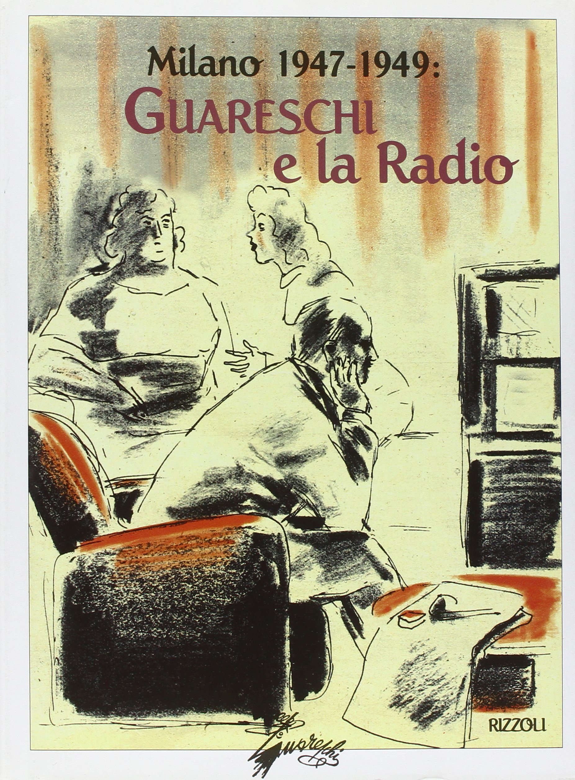 Milano 1947-1949 Guareschi lecture historique salon livre Italie vintage