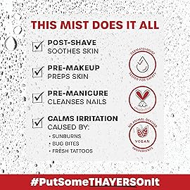 Thayers Alcohol-Free Witch Hazel Facial Mist Toner with Aloe Vera, Cucumber, Soothing and Hydrating, For All Skin Types, 8 oz