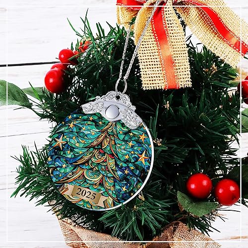 Miniatura 8 de Adorno de Navidad 2025, decoración navideña cristiana, adornos para árbol, adornos de árbol, arte colgante acrílico, adorno de Navidad 2025, adornos