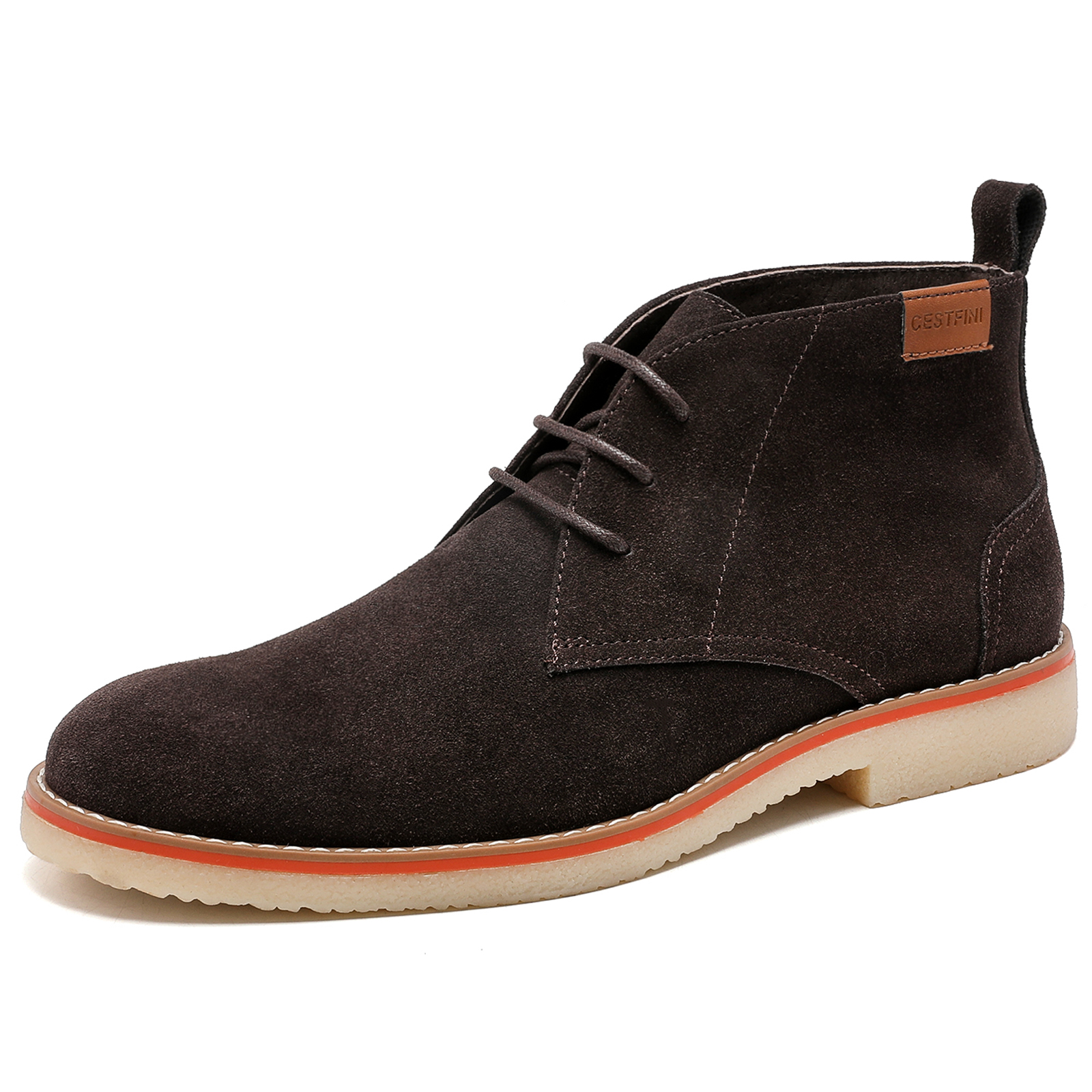 Amazon.com | Cestfini Men's Suede Chelsea Chukka Ankle Boots