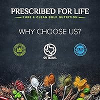 Vista 3 de Prescribed For Life Seta Reishi - Extracto de polvo fino fúngico natural 41 (Ganoderma lucidum), 11.0 lbs