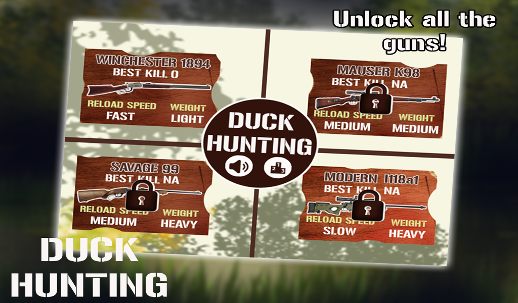 Duck Hunting App on Amazon Appstore