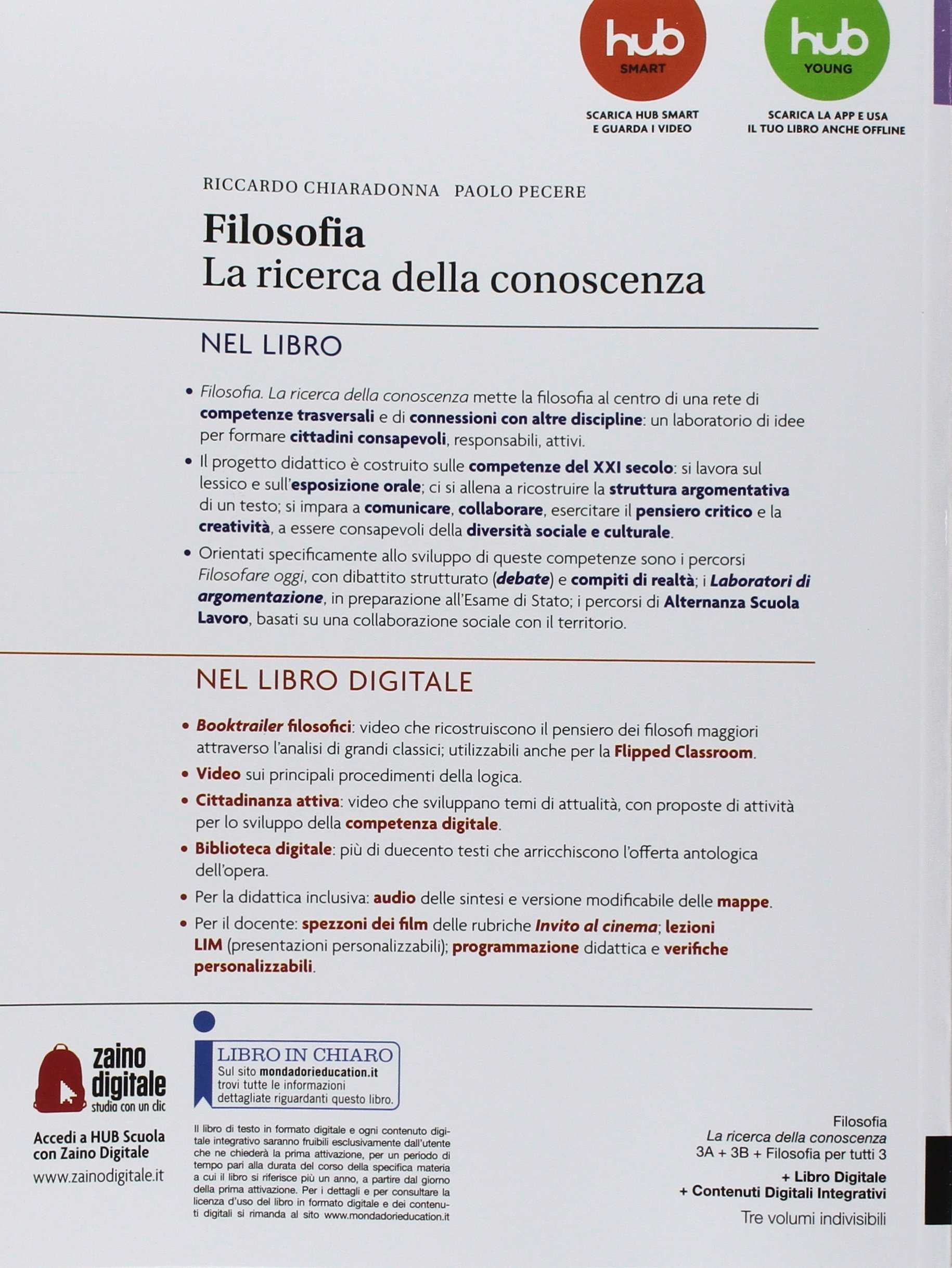 Filosofia. la ricerca della conoscenza. Per le Scuole superiori. Con e-book. Con espansione online. Con Libro: Filosofia per tutti (Vol. 3A-3B)