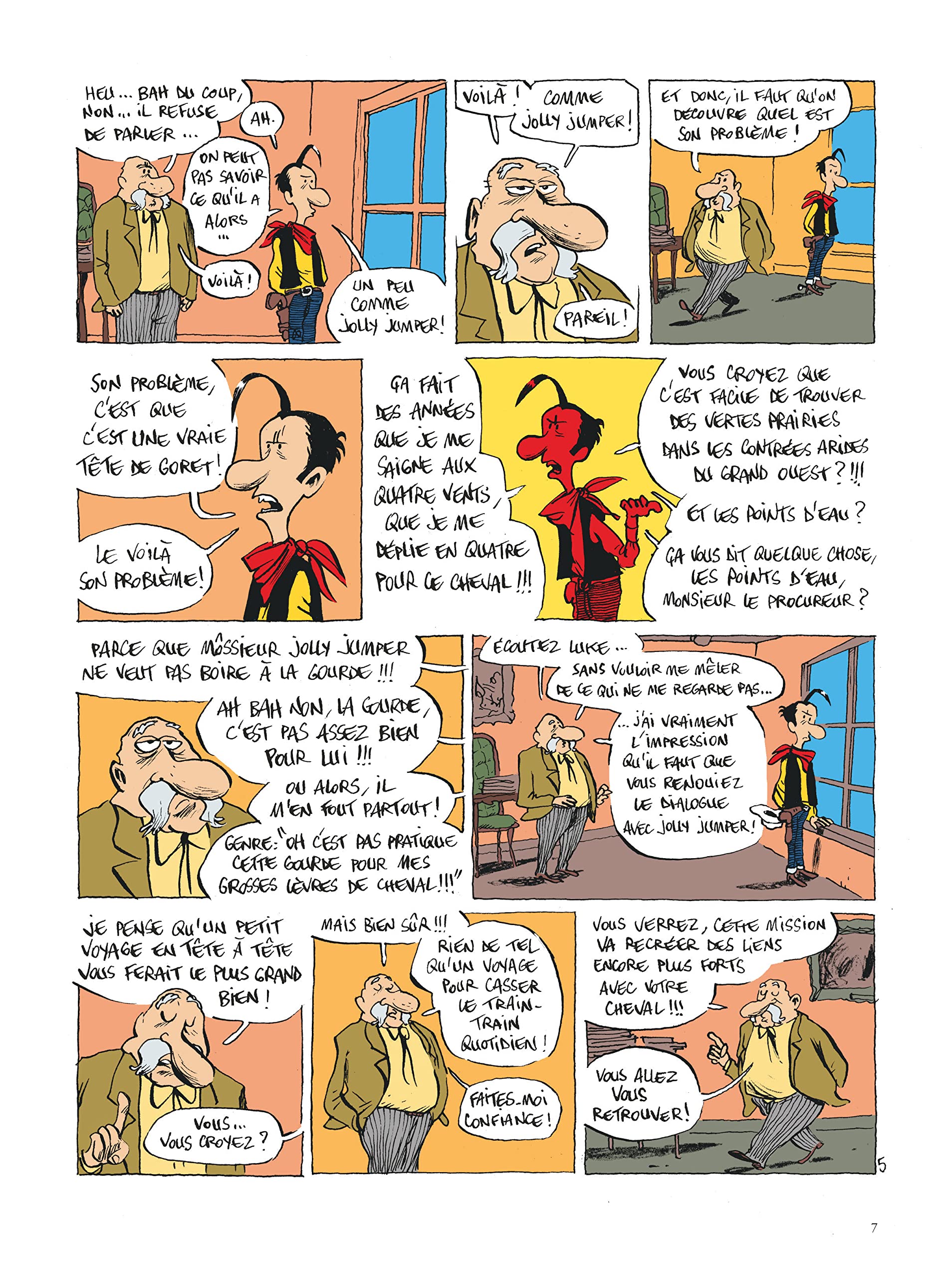 Un Hommage à Lucky Luke par… - Jolly Jumper ne répond plus