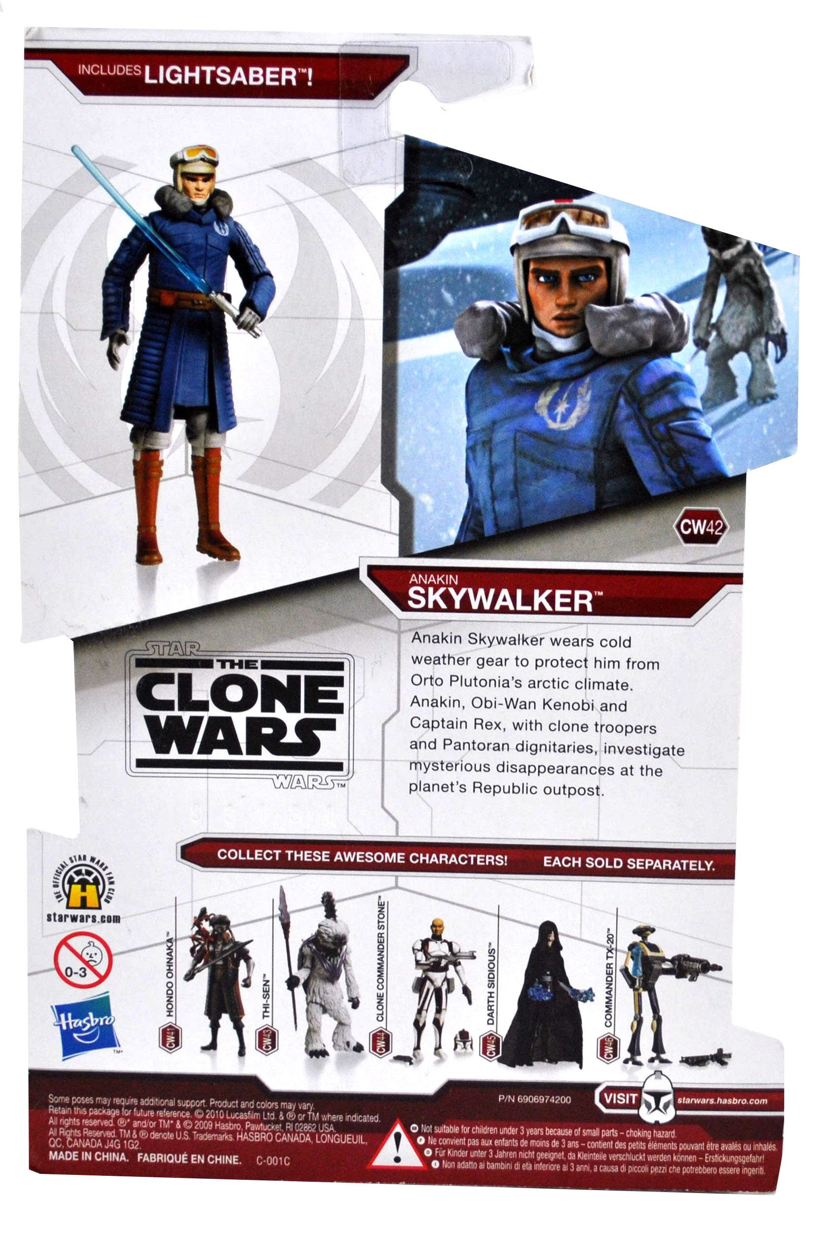 Amazon.com: Star Wars 2010 The Clone Wars Series 4 Inch Tall
