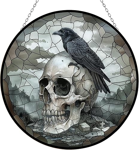 Miniatura 17 de Atrapasoles contra el mal de ojo para colgar ventanas de vidrieras para mujeres, mamá, pájaros rojos, atrapasoles, adorno colorido, regalo para Mal