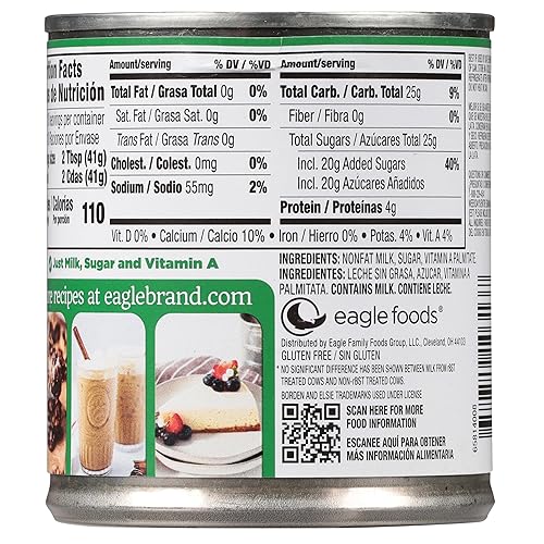 Miniatura 2 de Borden Eagle Leche condensada, endulzada simple, 14 onzas