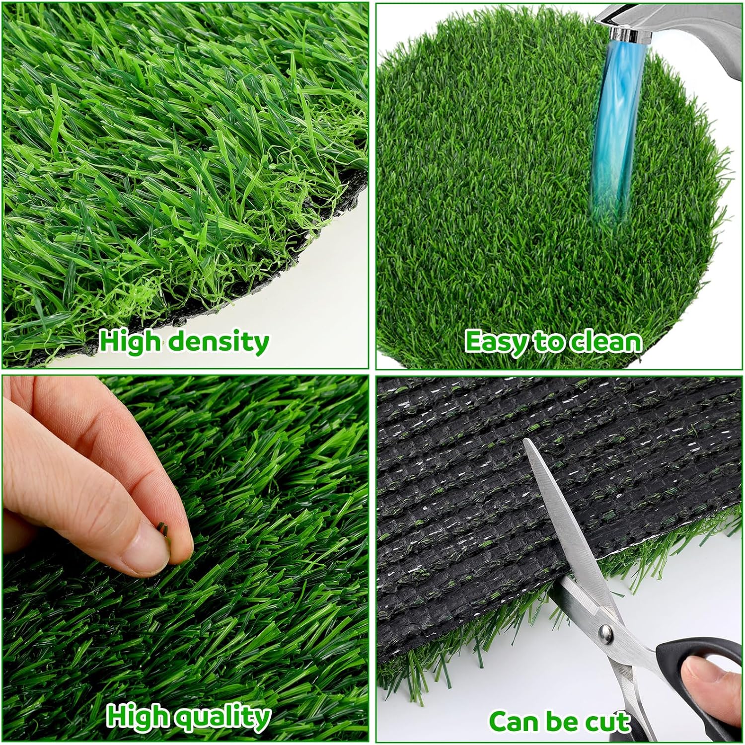 56 Pcs Golf Party Table Decorations Kit Includes Artificial Grass Mats Mini Golf Flag and Tees Table Centerpiece for DIY Holiday Birthday Sport Party Desk Supplies Favors(Round Straw Mat)