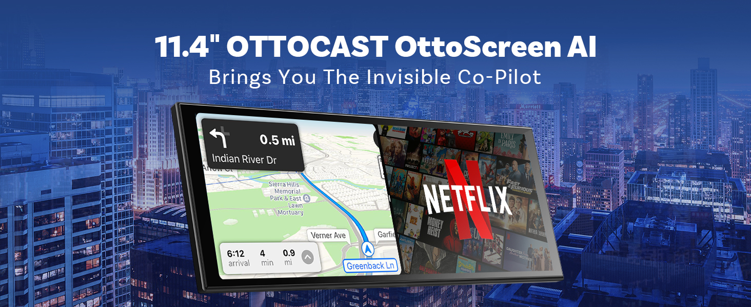 Amazon.com: OTTOCAST OttoScreen AI, 11.4