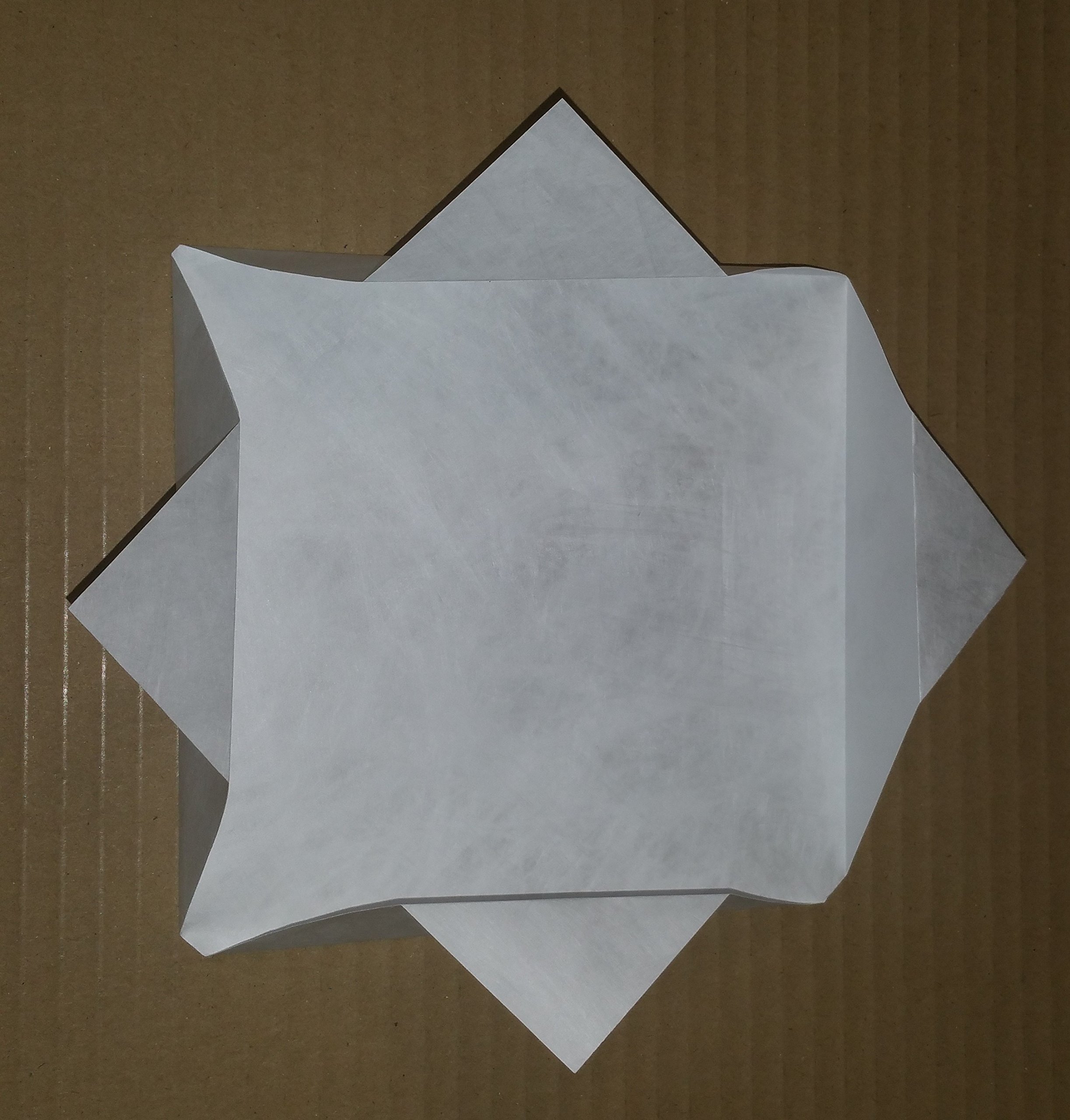 Spenic Dupont™ TYVEK® 1057 D Sheets (55GSM) [Pack of 10] - Origami Squares (8" x 8" (20.32cm x 20.32cm))