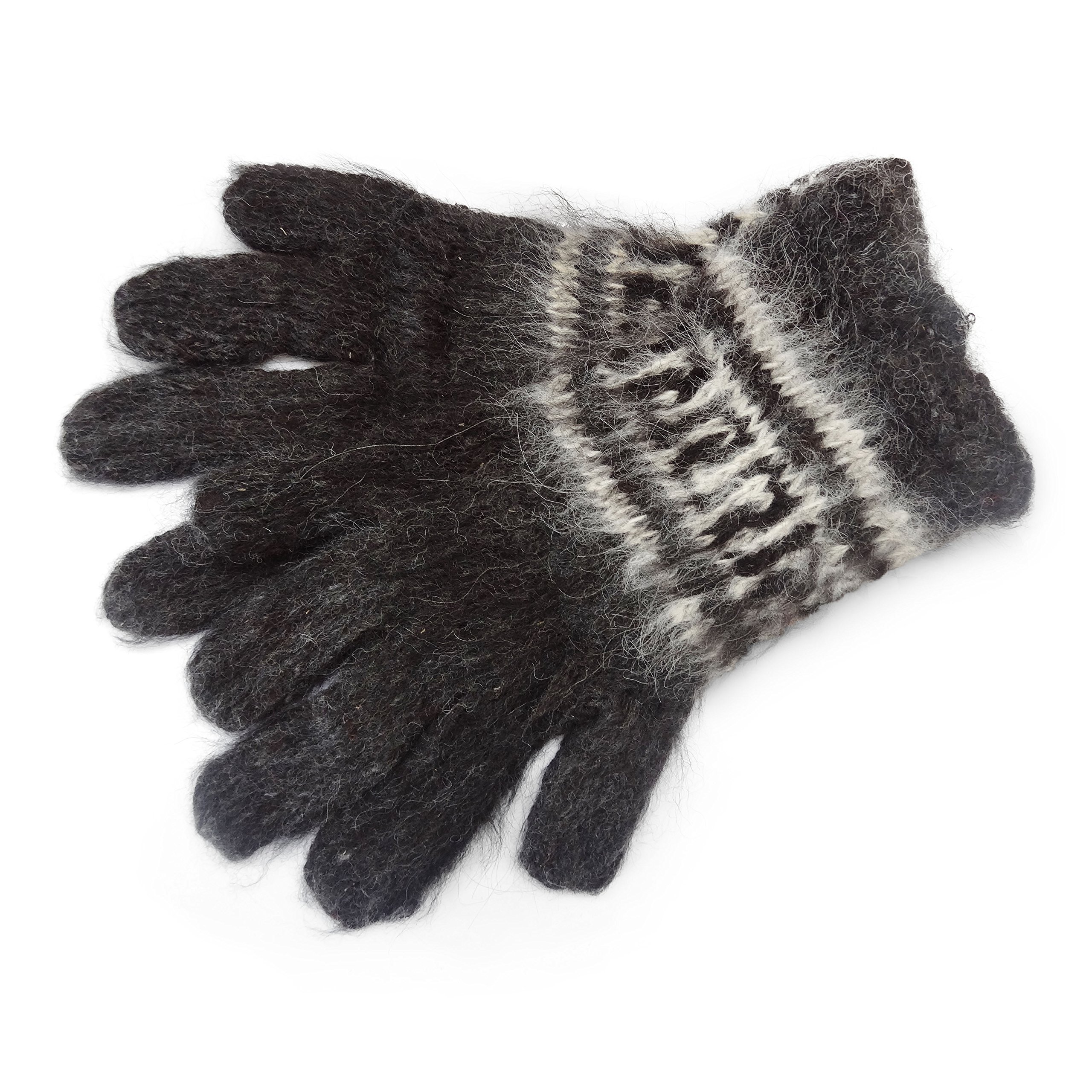 Tumia LAC Alpaca Gloves - Handmade in Bolivia from 100% Alpaca Wool