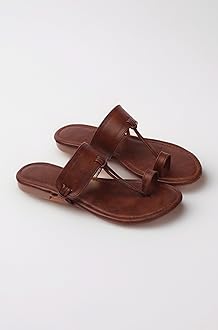 Naitik Women Beautiful Kolhapuri Stylish Fashion Sandals | Ladies & Girls Flat Slipper | All Occasions | 3 to 8 Sizes