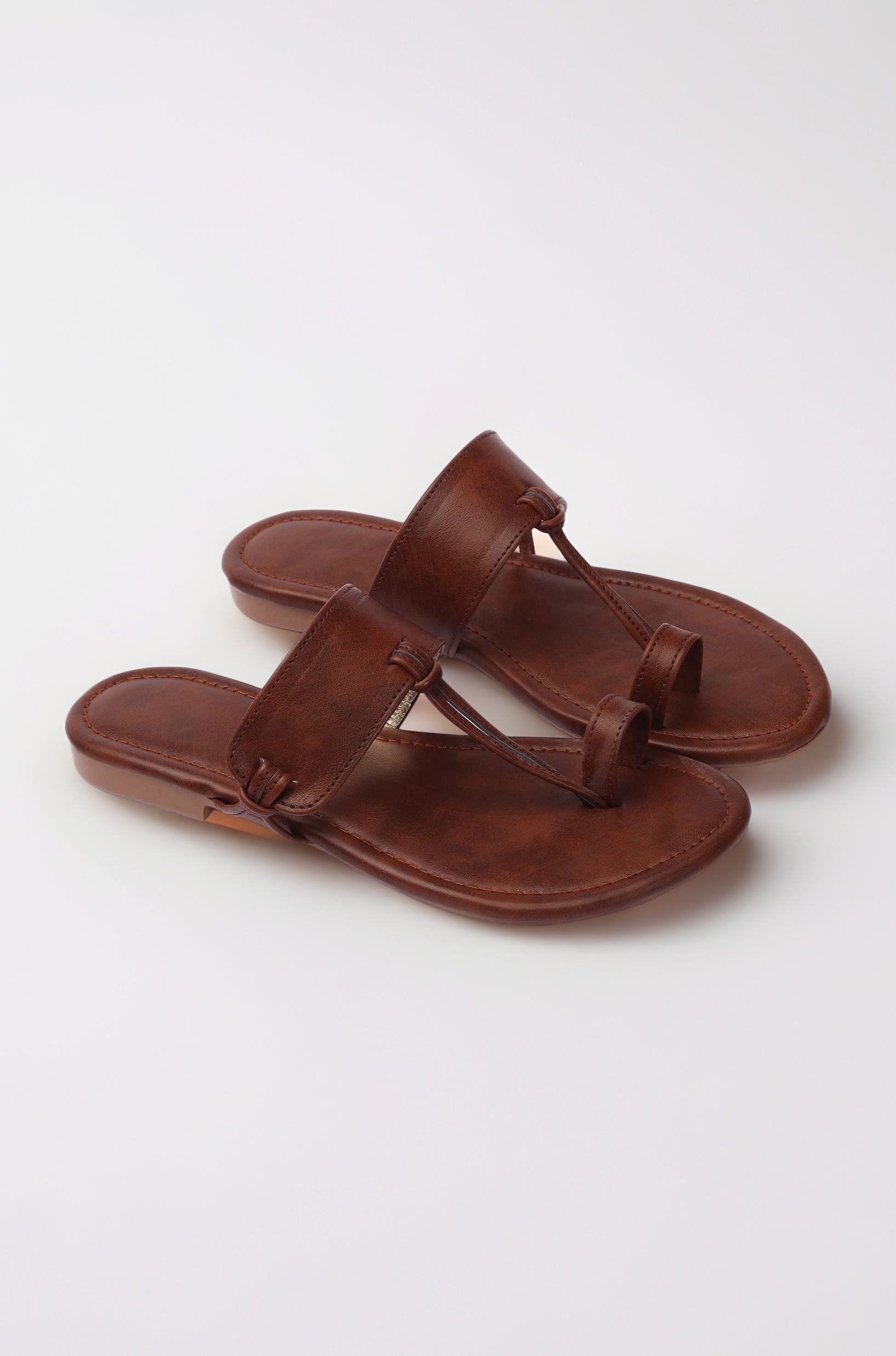 Naitik Women Beautiful Kolhapuri Stylish Fashion Sandals | Ladies & Girls Flat Slipper | All Occasions | 3 to 8 Sizes