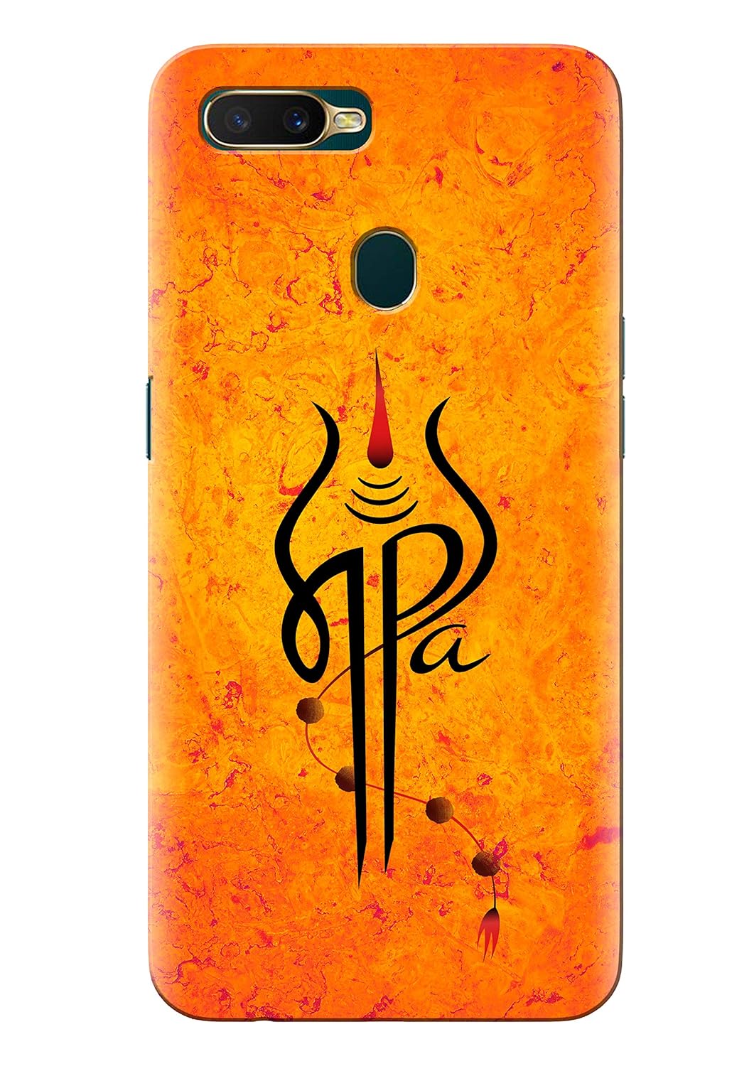 13covers Oppo a5s Back Cover mahadev Design maa paa Shiva trishul Back Cover for Oppo a5s
