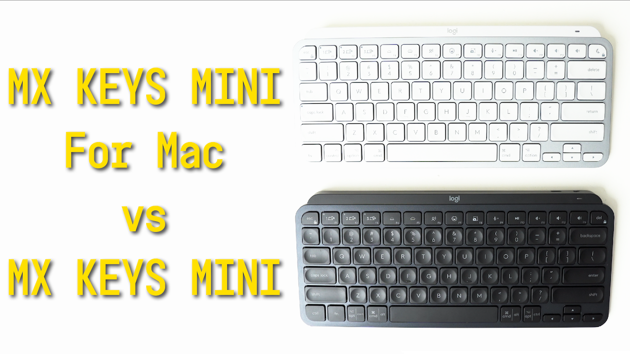 Watch Logitech MX Keys Mini vs MX Keys Mini for Mac on Amazon Live