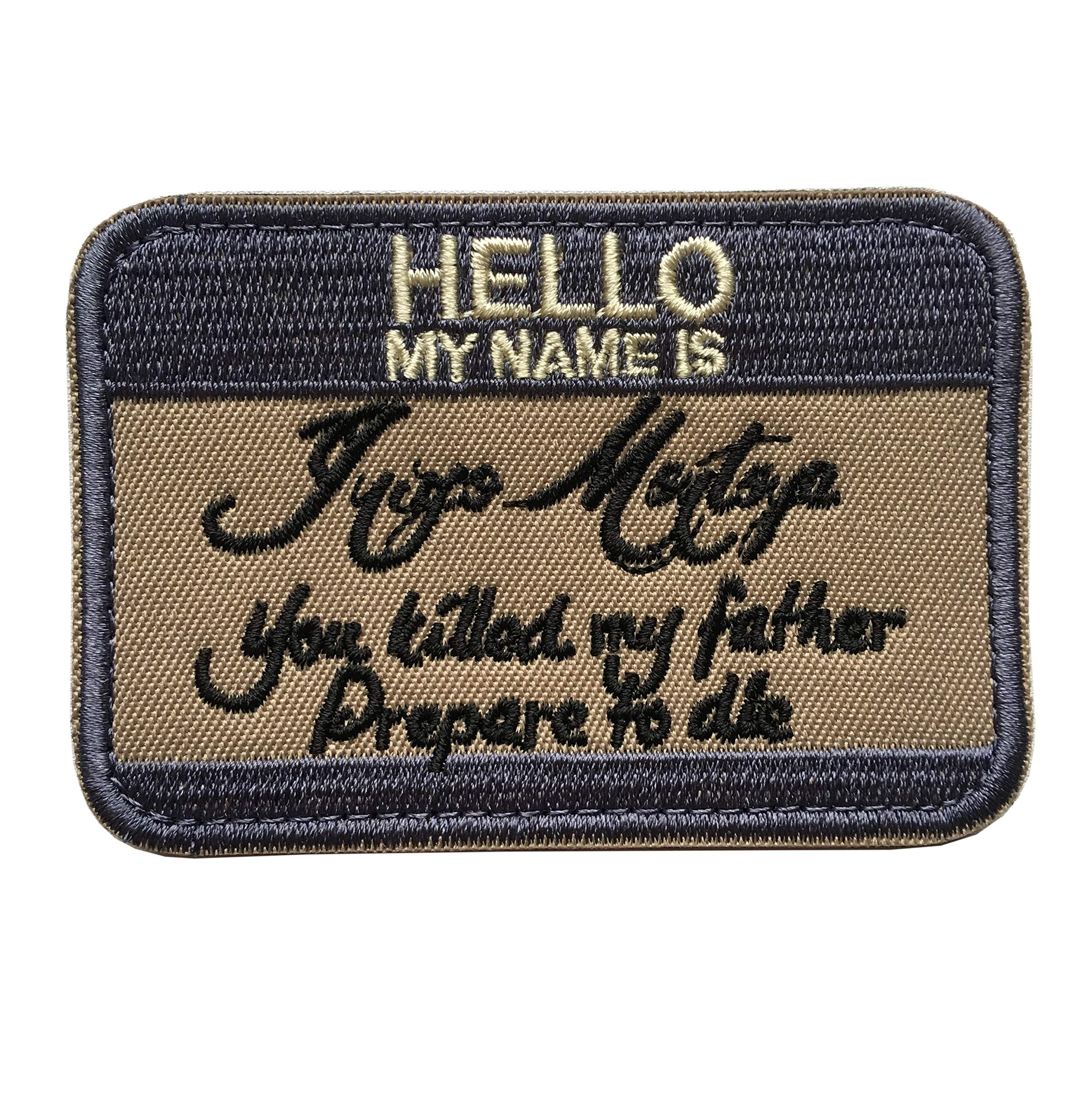 Big Lebowski The Dude Abides Pee Rug Morale Patch. Perfect for Your Tactical Military Army Gear, Backpack, Operator Baseball Cap, Plate Carrier or Vest. 2x3" Hook Patch blue AX119