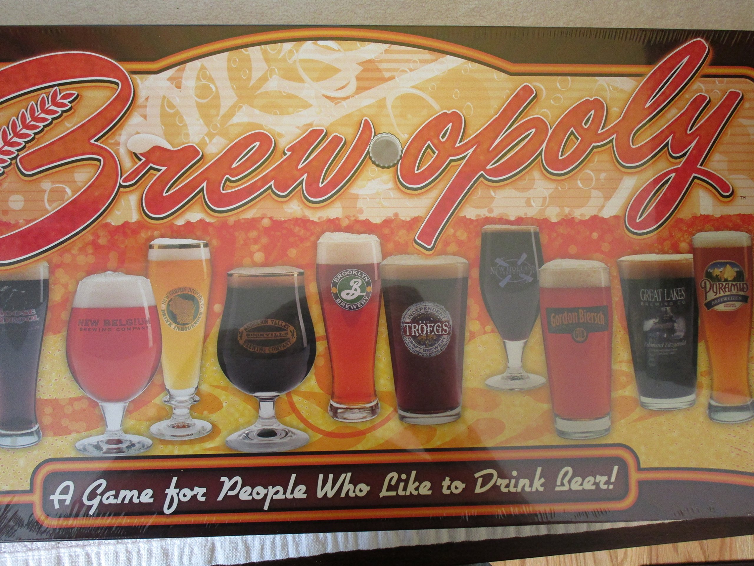 Late for the Sky Brew-Opoly Monopoly Game by Late For The Sky