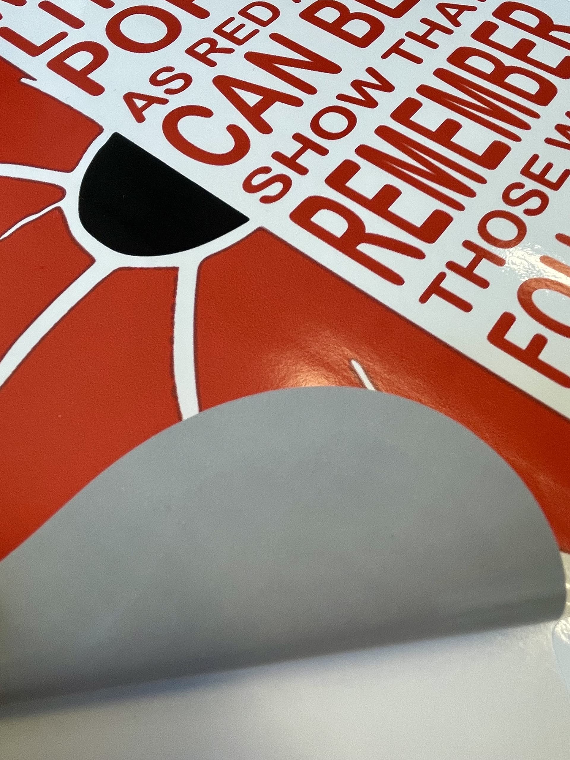 Influent UK - Adesivo Con Scritta "Lest We Forget Remembrance Day - Foto 2