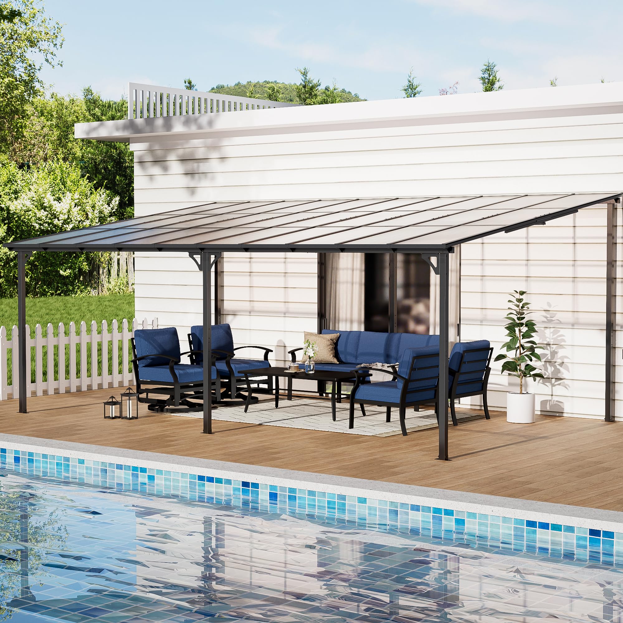 RTDTD 12x20 Lean-To Gazebo