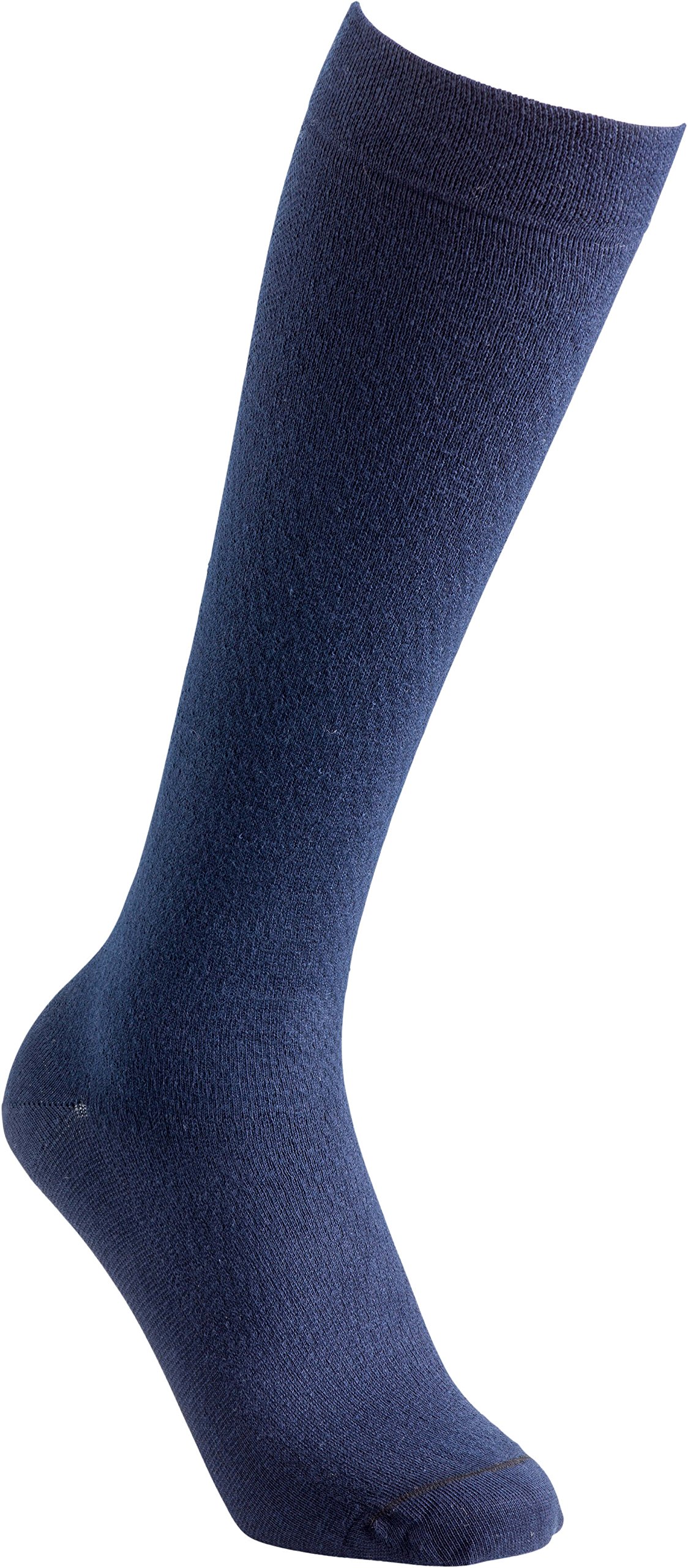 Cosyfeet Women's Navy Extra Roomy Energising Cotton Socks - M