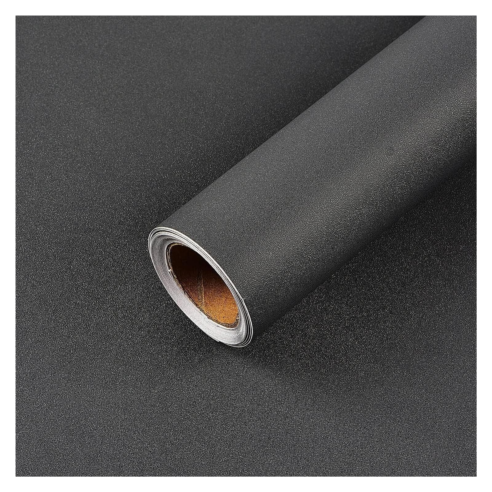 GMGQJST Green Wallpaper 55cm Width Green Matt Self-Adhesive Film Sticker Thickened Furniture Kitchen Cupboards Tables Wall DIY Renovation Wallpaper(Color8,55cmx2M)
