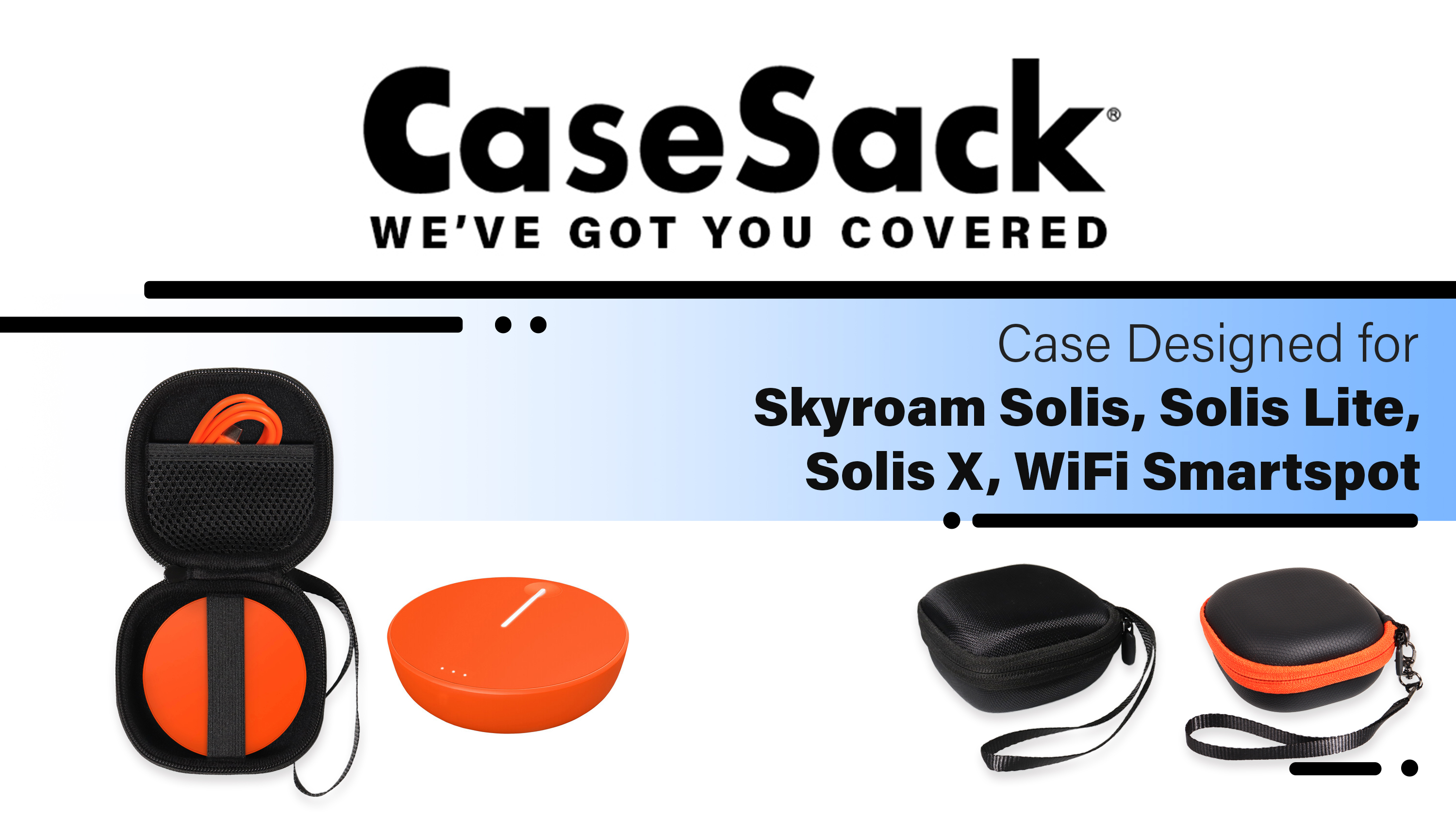 Portable Hotspot Hard Protective Case For SIMO Solis 5G WiFi