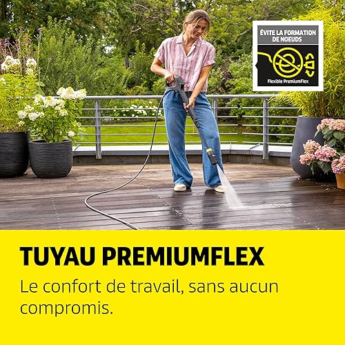 Kärcher Nettoyeur Haute Pression K 5 Comfort Premium Home, Pression : 145 Bar, débit : 500 l/h, Surface : 40 m²/h, Tuyau Haute Pression Extra Flexible, Enrouleur de Tuyau, Multi Jet 4 en 1, Home Kit - 9