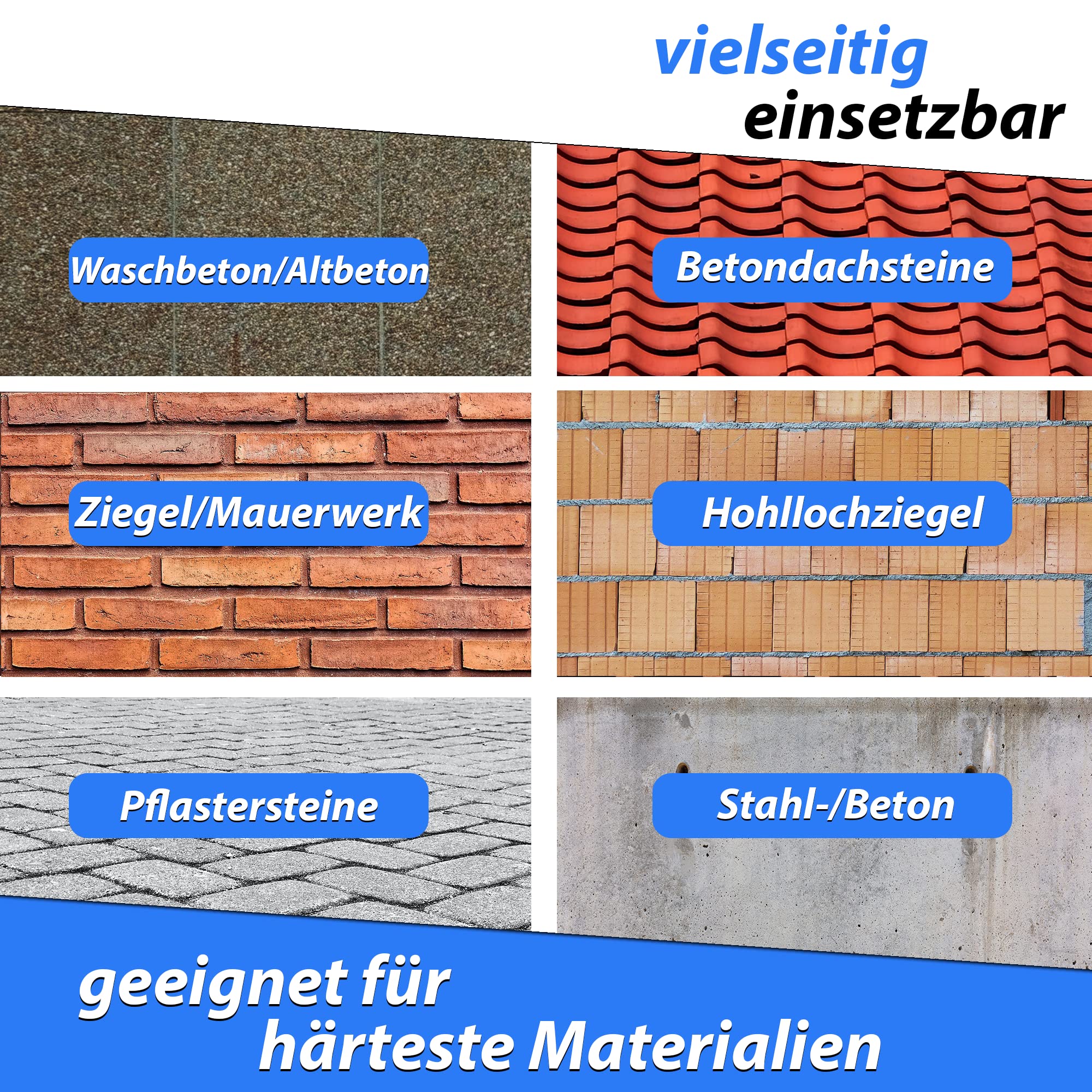 Diamant-Trennscheibe 350mm x 20,0mm Premium 15mm Segmente passend für Beton Stahlbeton Waschbeton Universal Diamantscheibe für Winkelschleifer Trennjäger 350 mm