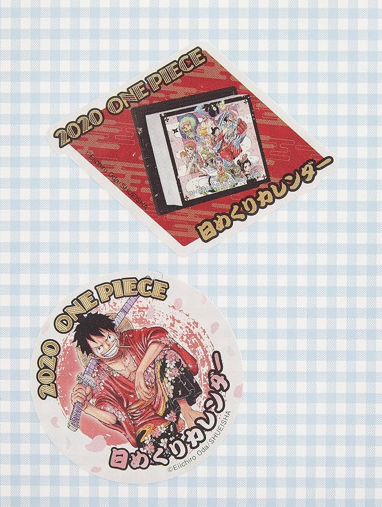 ワンピース 日めくりカレンダー 2020 ONE PIECE』コミックカレンダー2020特製缶入り 日めくり