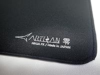 Vista 2 de ARTISAN Zero Alfombrilla de ratón para juegos, (Negro/XL) [FX-ZR-SF-XL] FX Soft (importación de Japón)