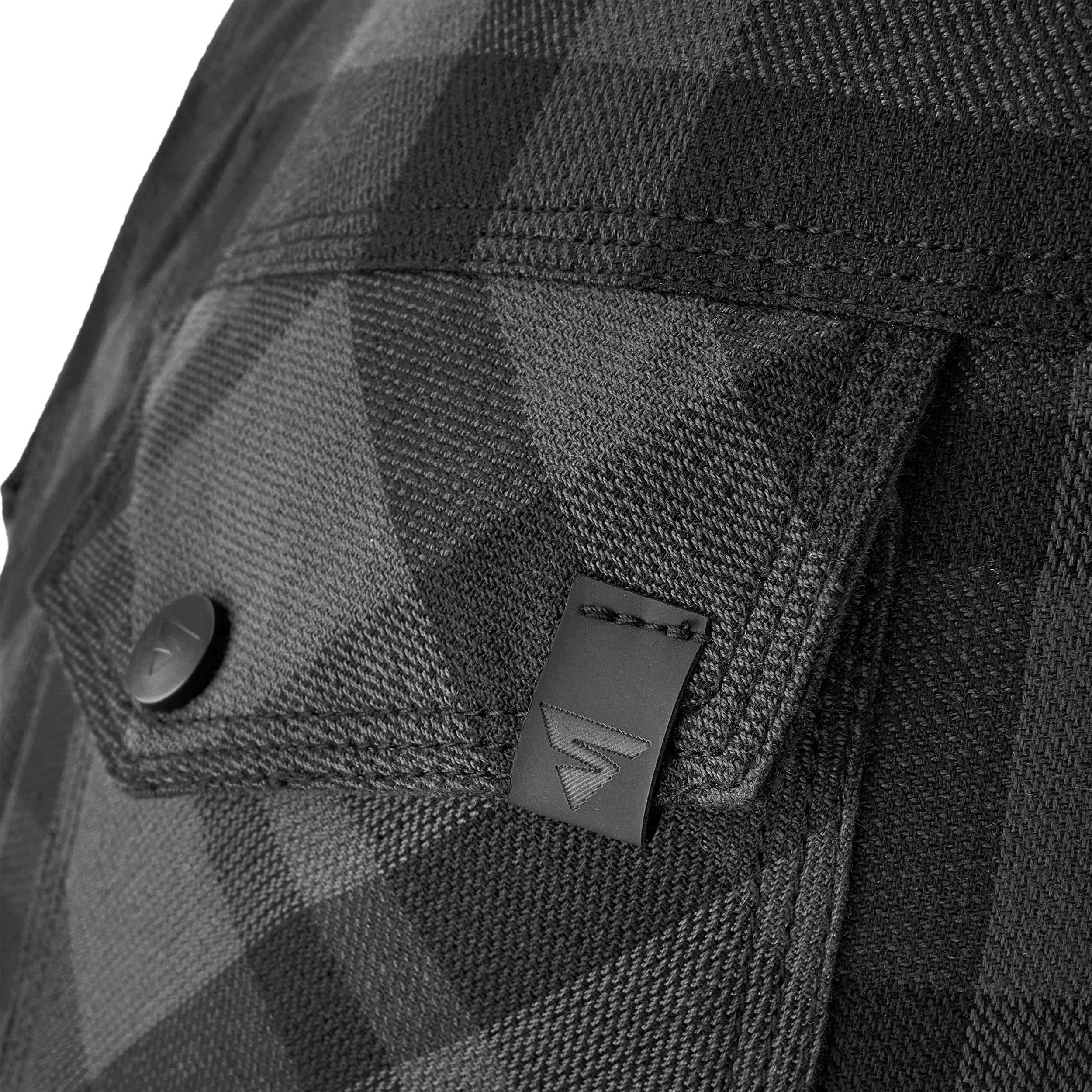SHIMA RENEGADE Motorradhemden Herren und Damen - Motorrad Kariertes Hemd mit Protektoren Jacke Flanell Lumber Aramid | Wetterfester Fahrkomfort