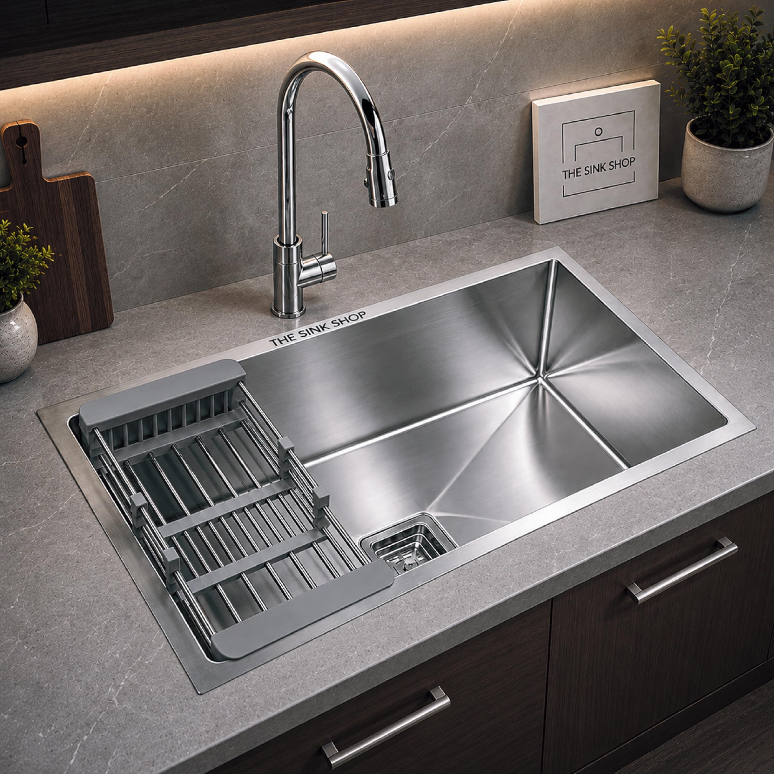 Stainless Steel Double Bowl Kitchen Sink - THE SINK SHOP -31