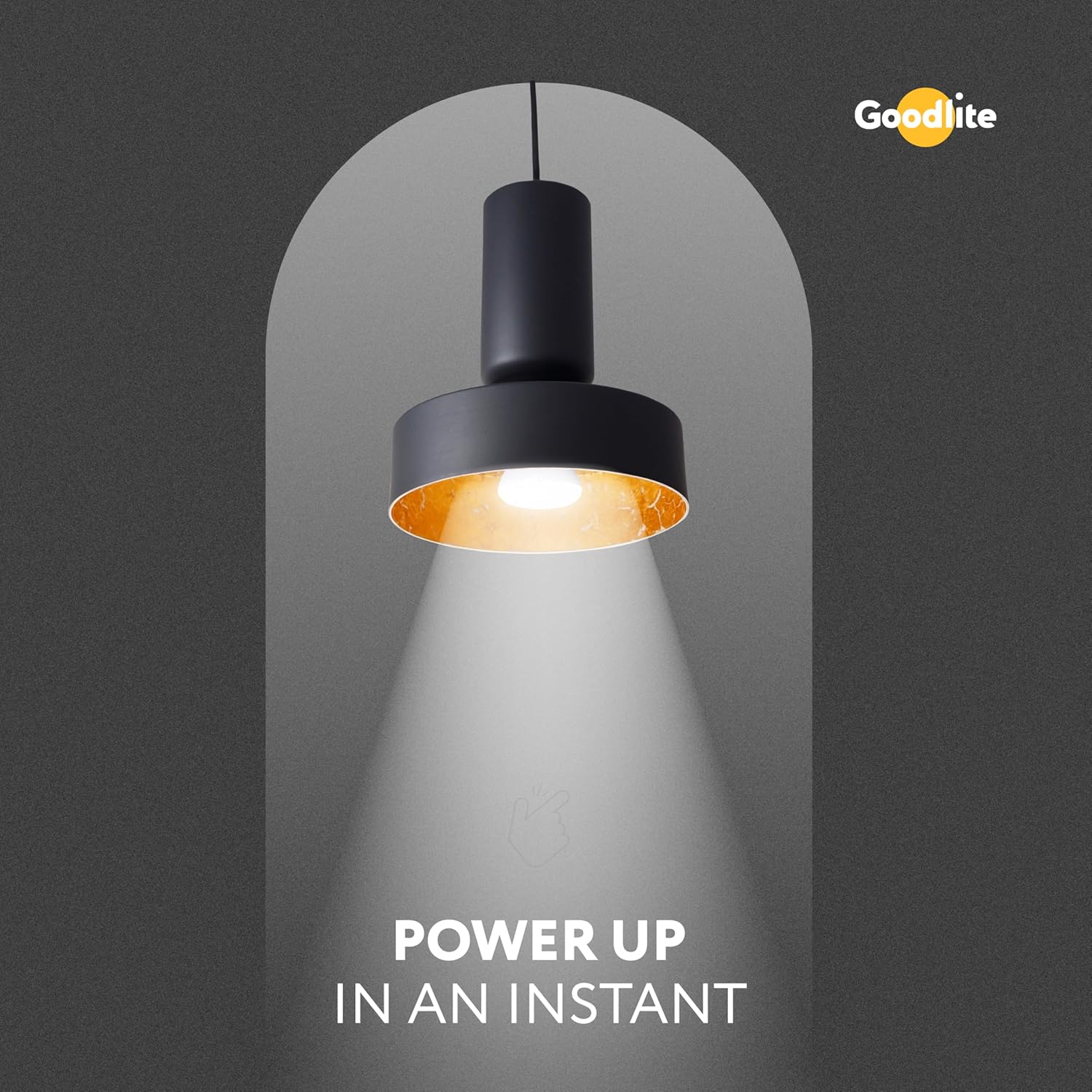 Goodlite G-83399 Led 17W (120W Equivalent) 1500 lm BR40 Recessed Light Bulbdimmable Super White Flood Light