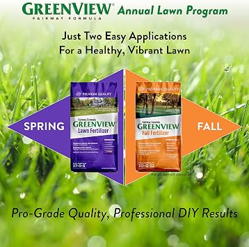 GreenView Fairway Formula Lawn Fertilizer 33 lb. Bag, Covers 10,000 sq. ft.