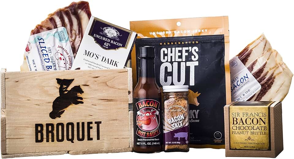 bacon gift basket