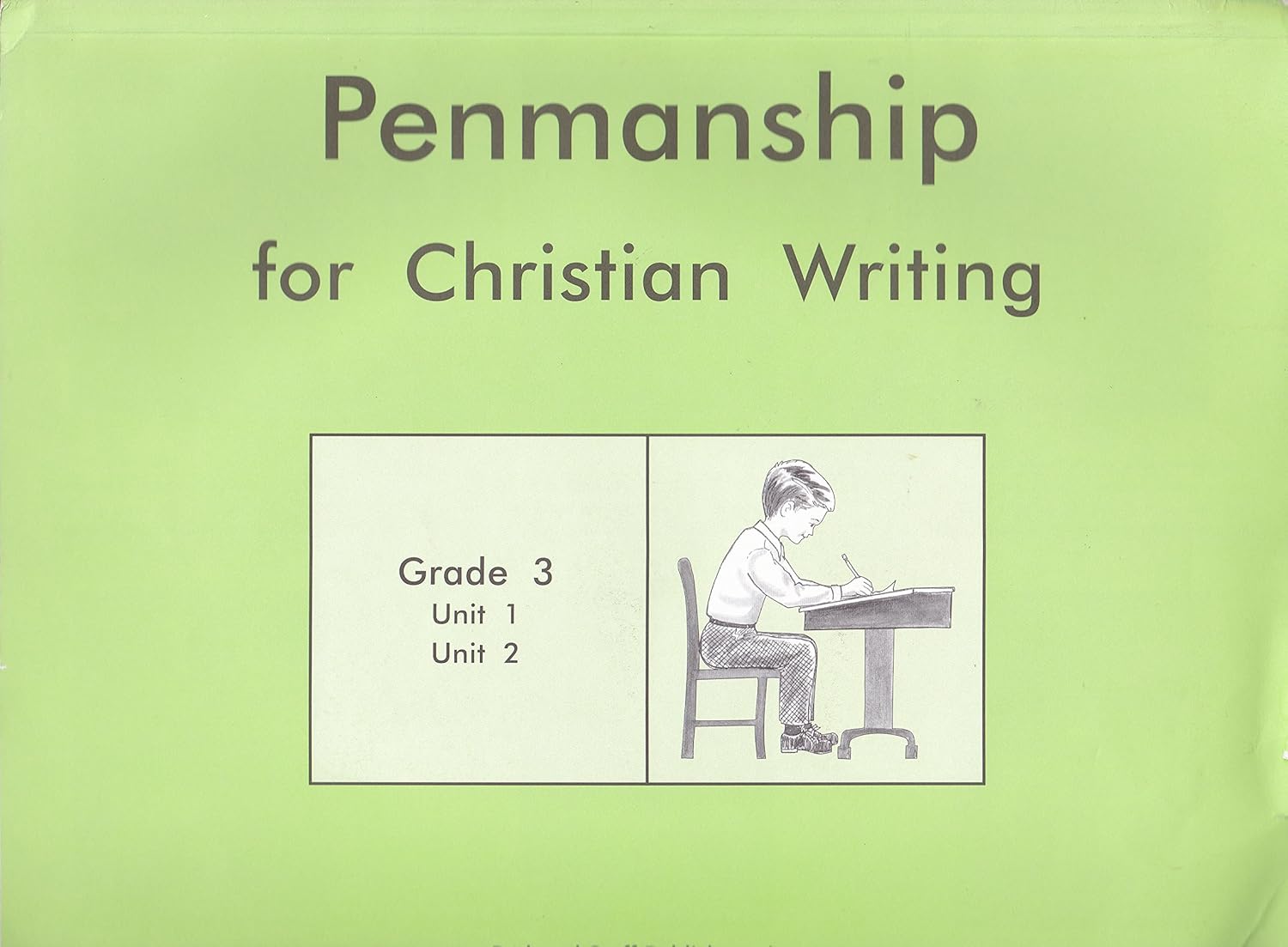 Penmanship for Christian Writing Grade 3 Student Workbook Inc. Rod and