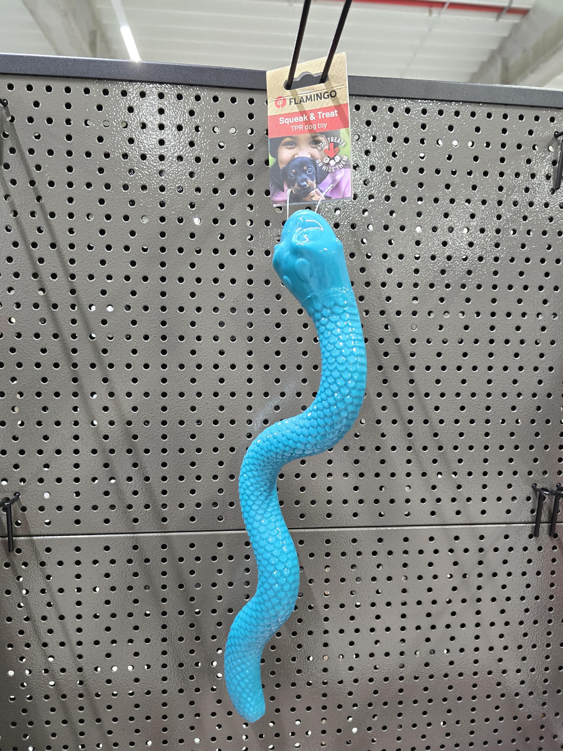 Flamingo GC TPR Sneaky Snake Turchese 42x10,5x5CM