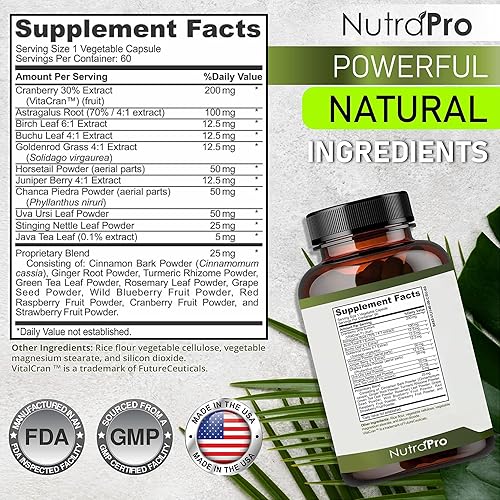 Miniatura 6 de Limpieza renal desintoxicación y reparación y apoyo de la vejiga suplemento de apoyo renal para restauración renal con Chanca Piedra, arándano,