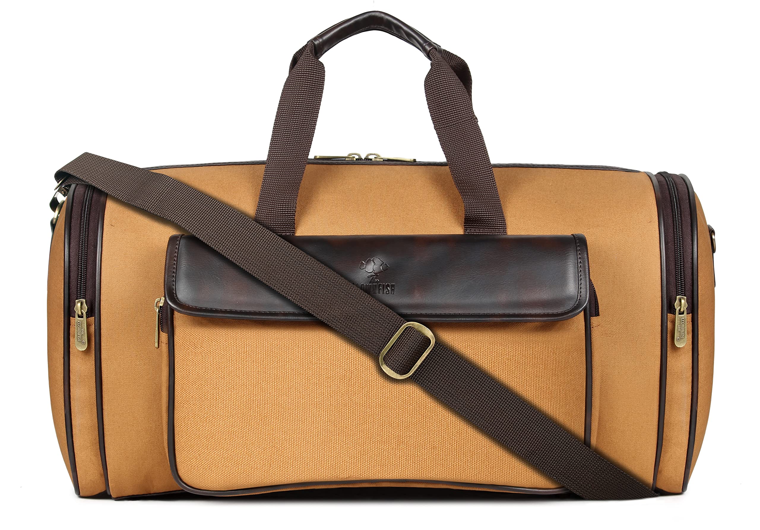 polyester 20 Cms Duffle Bag(TCFDBCN-IN-P-30LTN_tan)-image-3