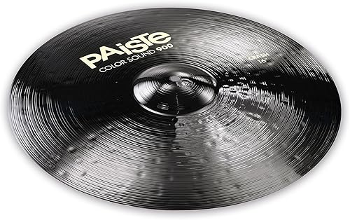 Paiste 16 pulgadas Color Sound 900 Negro Crash Platillo