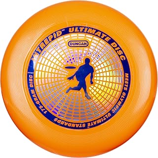 Duncan Intrepid 175g Ultimate Disc - USA Ultimate Approved Competition Flying Disc, Precision Weighted Orange