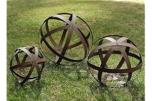 BSTGIFTS Metal Garden Spheres