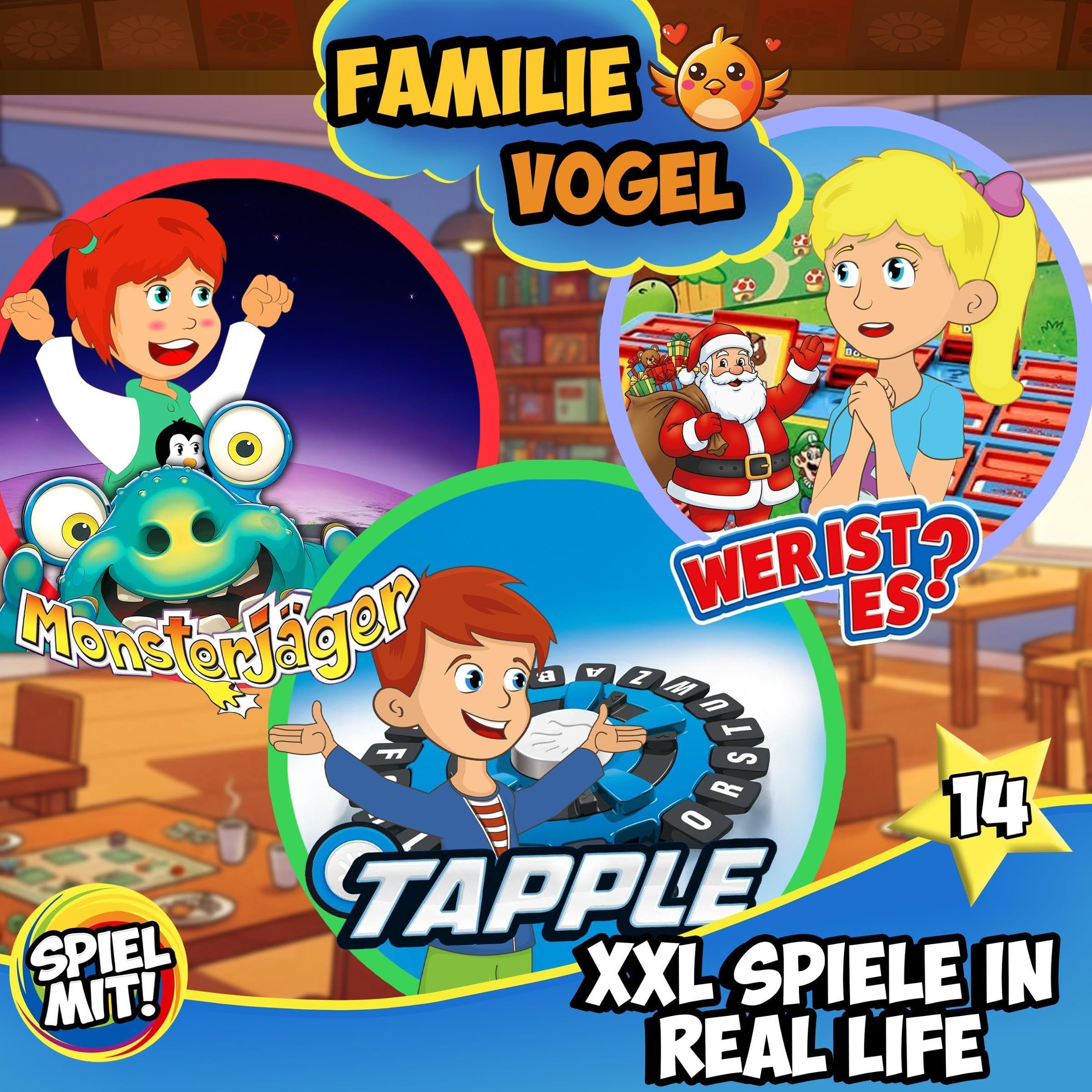 Cover art for XXL Spiele in Real Life: Familie Vogel, Teil 14