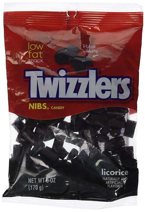 Twizzler Licorice Nibs, 6 oz Licorice Candy Grocery