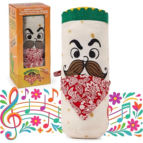 Squirrel Products Bandito Burrito The Musical Passing Game for Kids