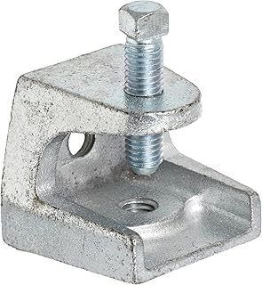 Morris Products 17476 Support Beam Clamp, Mallable, Iron, 1/2