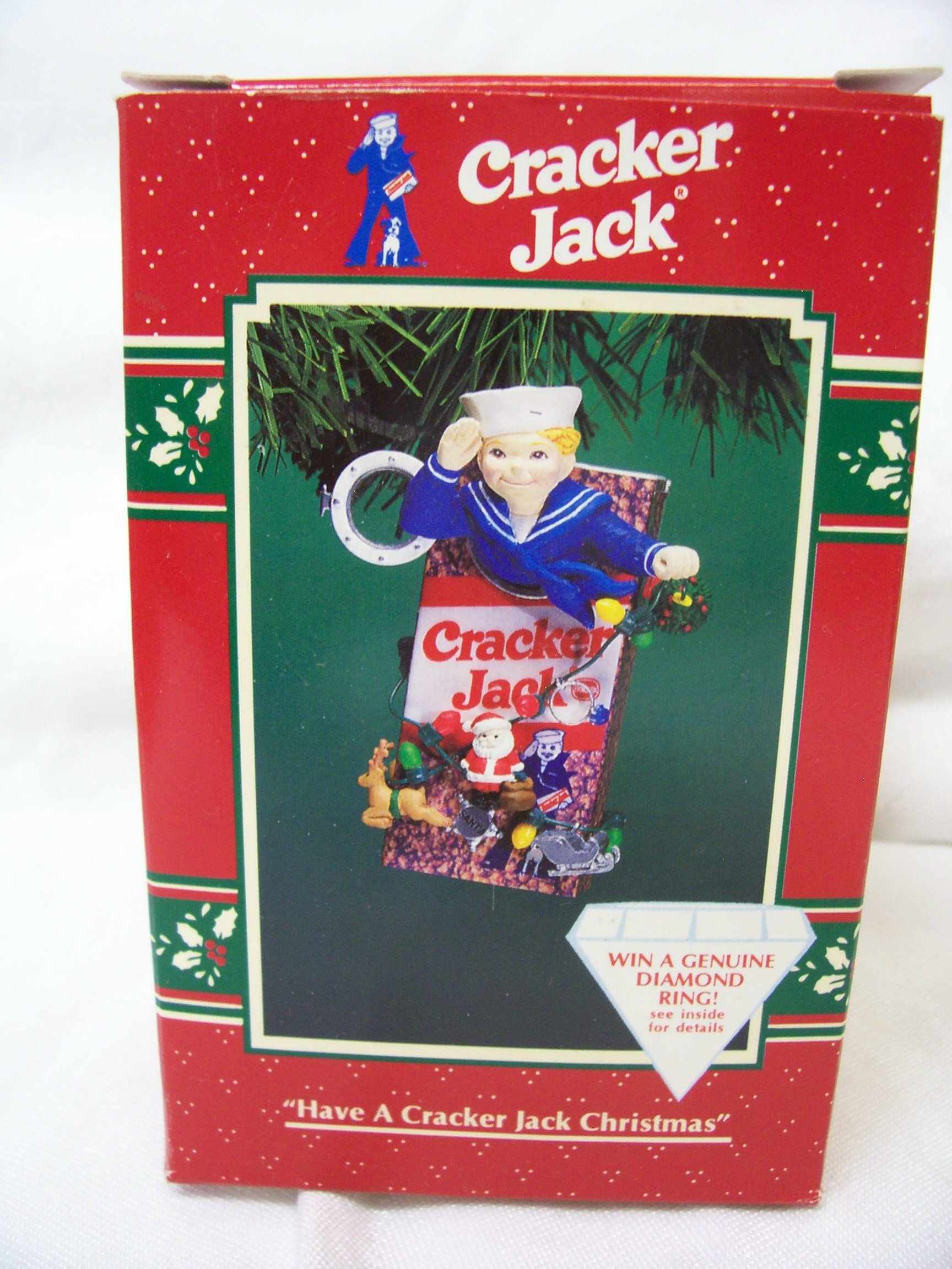 Ornement Enesco Treasury Cracker Jack : le cadeau de Noël idéal pour collectionneur