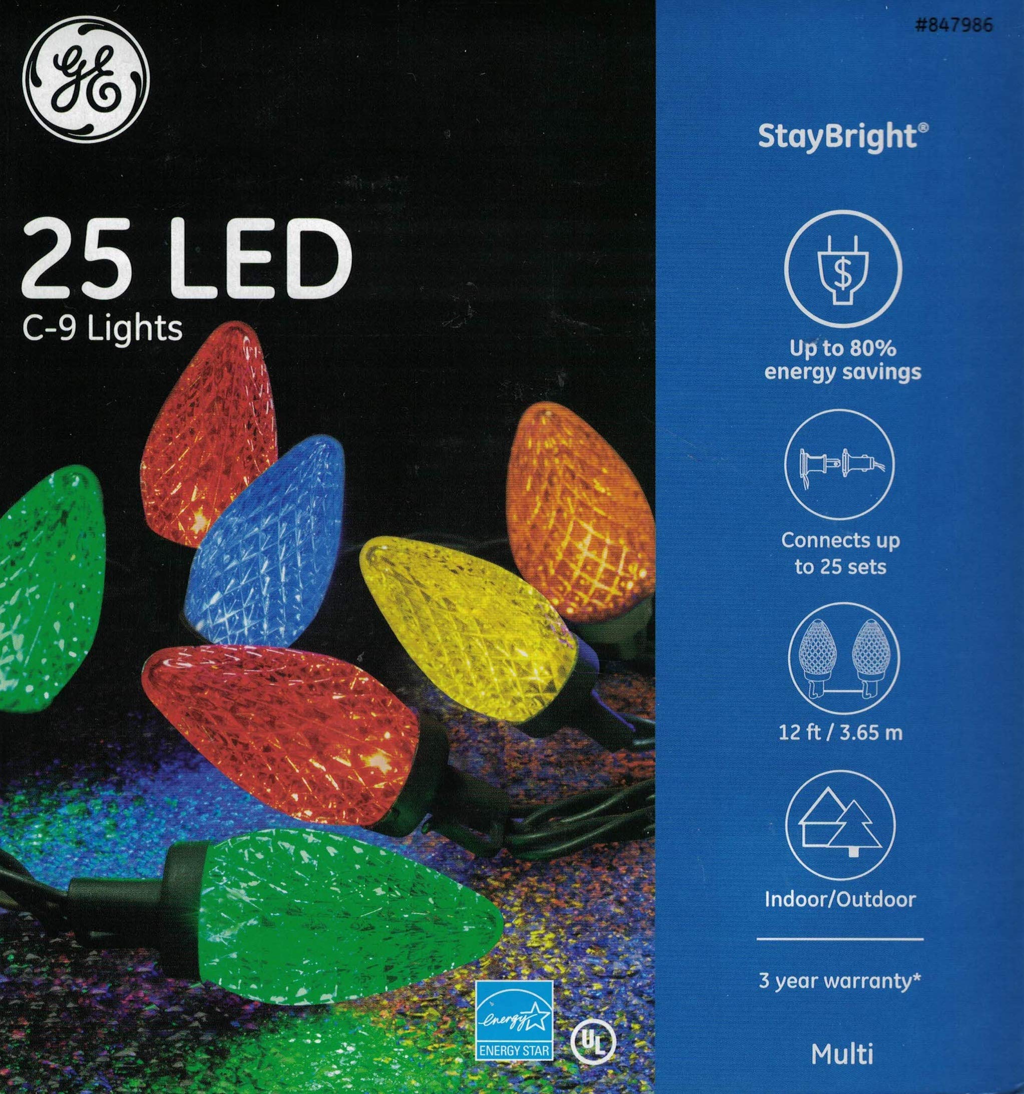 Ge Stay Bright C9 Led Light Set