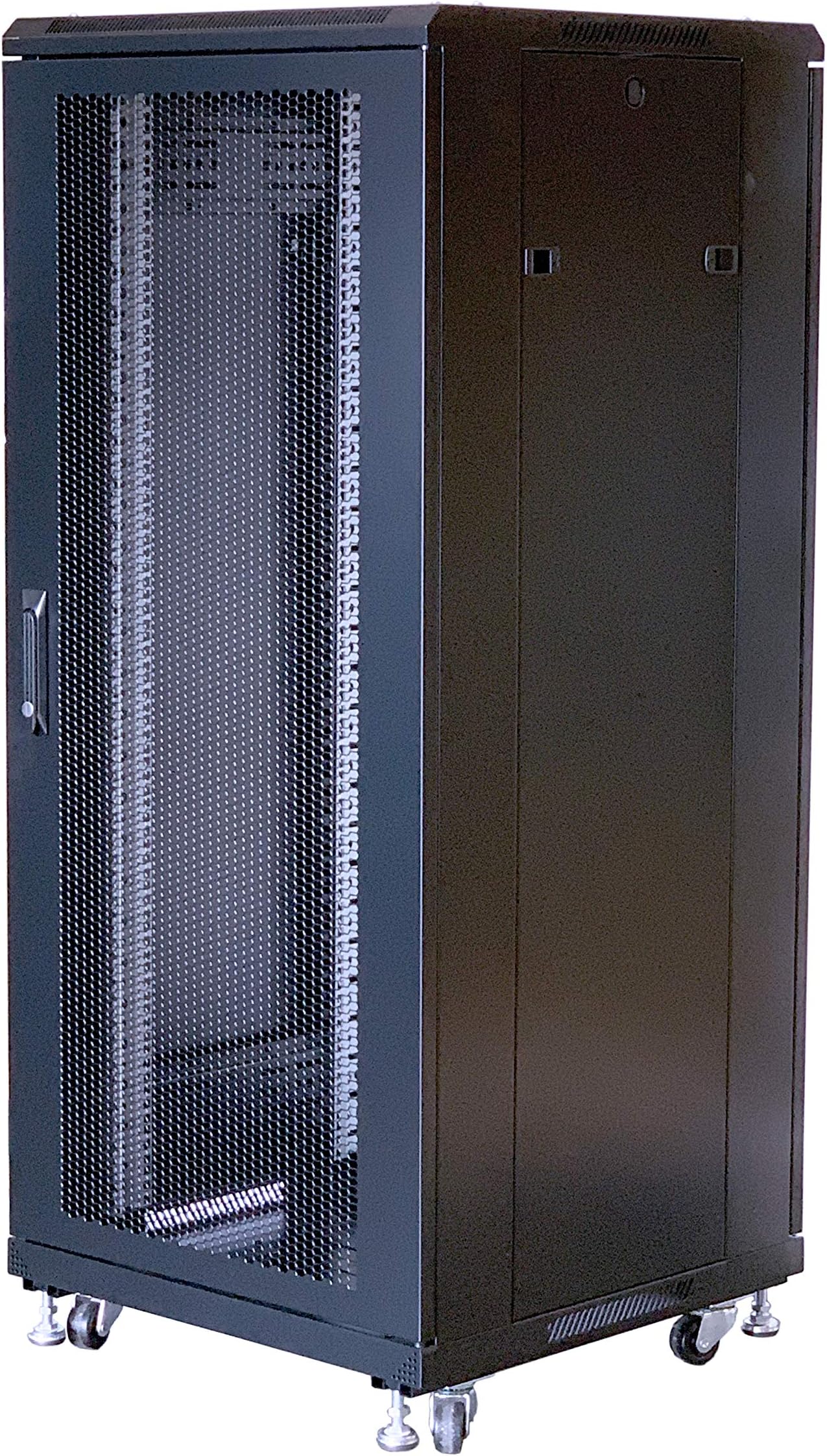 RAISING ELECTRONICS 27U Rack Mount Server Networks Data Rack Cabinet 21 inch (600mm) Deep
